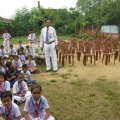Dr.J.prasad,giving instructions